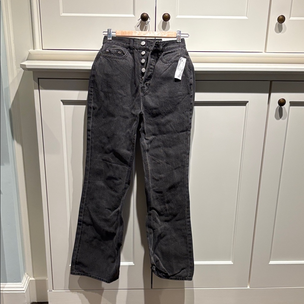 Pac Sun Black High Rise Bootcut Jean in Size 25. NWT